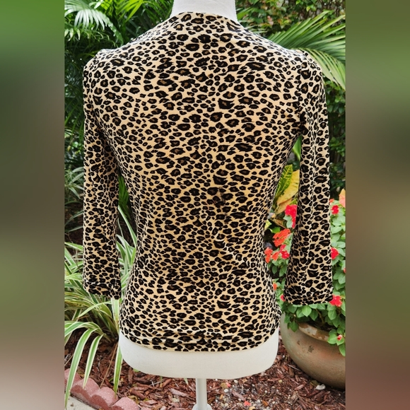 Leopard Long Sleeve Top - Picture 2 of 4